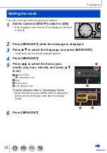 Предварительный просмотр 28 страницы Panasonic Lumix DMC-LX15 Operating Instructions For Advanced Features