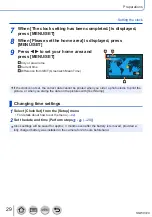 Предварительный просмотр 29 страницы Panasonic Lumix DMC-LX15 Operating Instructions For Advanced Features