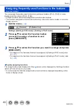 Предварительный просмотр 46 страницы Panasonic Lumix DMC-LX15 Operating Instructions For Advanced Features