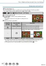 Предварительный просмотр 97 страницы Panasonic Lumix DMC-LX15 Operating Instructions For Advanced Features