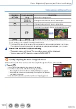 Предварительный просмотр 101 страницы Panasonic Lumix DMC-LX15 Operating Instructions For Advanced Features