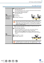 Предварительный просмотр 112 страницы Panasonic Lumix DMC-LX15 Operating Instructions For Advanced Features