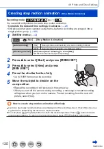 Предварительный просмотр 135 страницы Panasonic Lumix DMC-LX15 Operating Instructions For Advanced Features