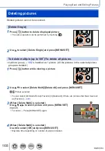 Предварительный просмотр 168 страницы Panasonic Lumix DMC-LX15 Operating Instructions For Advanced Features