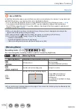 Предварительный просмотр 175 страницы Panasonic Lumix DMC-LX15 Operating Instructions For Advanced Features