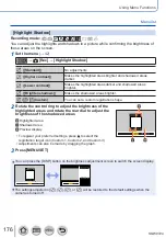 Предварительный просмотр 176 страницы Panasonic Lumix DMC-LX15 Operating Instructions For Advanced Features