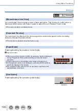 Предварительный просмотр 195 страницы Panasonic Lumix DMC-LX15 Operating Instructions For Advanced Features