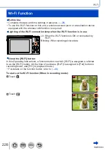 Предварительный просмотр 228 страницы Panasonic Lumix DMC-LX15 Operating Instructions For Advanced Features