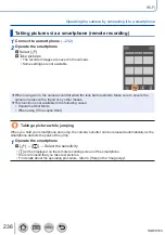 Предварительный просмотр 236 страницы Panasonic Lumix DMC-LX15 Operating Instructions For Advanced Features