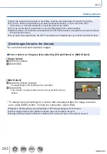 Предварительный просмотр 243 страницы Panasonic Lumix DMC-LX15 Operating Instructions For Advanced Features