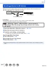 Предварительный просмотр 247 страницы Panasonic Lumix DMC-LX15 Operating Instructions For Advanced Features