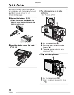 Предварительный просмотр 12 страницы Panasonic LUMIX DMC-LX1EB Operating Instructions Manual