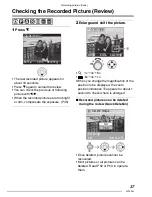 Предварительный просмотр 37 страницы Panasonic LUMIX DMC-LX1EB Operating Instructions Manual