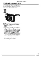 Предварительный просмотр 87 страницы Panasonic LUMIX DMC-LX1EB Operating Instructions Manual