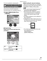 Предварительный просмотр 97 страницы Panasonic LUMIX DMC-LX1EB Operating Instructions Manual