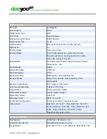 Preview for 3 page of Panasonic Lumix DMC-LX1EG-K Specifications