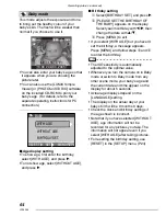 Preview for 64 page of Panasonic LUMIX DMC-LX1GC Operating Instructions Manual