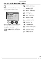 Preview for 89 page of Panasonic LUMIX DMC-LX1GC Operating Instructions Manual