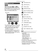 Preview for 60 page of Panasonic Lumix DMC-LX1GN Operating Instructions Manual