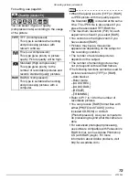 Preview for 73 page of Panasonic Lumix DMC-LX1GN Operating Instructions Manual