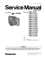 Panasonic Lumix DMC-LX5EB Service Manual предпросмотр