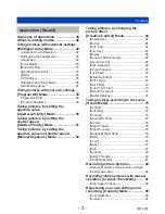 Preview for 3 page of Panasonic Lumix DMC-LX7 Operating Instructions Manual