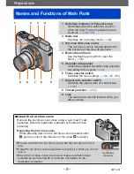 Preview for 9 page of Panasonic Lumix DMC-LX7 Operating Instructions Manual