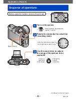 Preview for 45 page of Panasonic Lumix DMC-LX7 Operating Instructions Manual