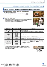 Preview for 123 page of Panasonic LUMIX DMC-LX9 Operating Instructions For Advanced Features