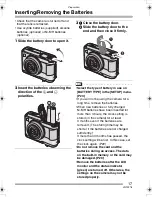 Preview for 17 page of Panasonic LUMIX DMC-LZ1EB Operating Instructions Manual