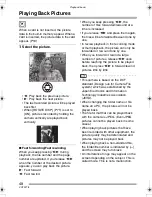 Preview for 48 page of Panasonic LUMIX DMC-LZ1EB Operating Instructions Manual