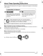 Preview for 5 page of Panasonic Lumix DMC-LZ1GN Operating Instructions Manual