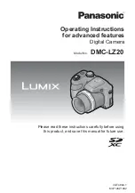 Preview for 1 page of Panasonic Lumix DMC-LZ20 Operating Instructions Manual