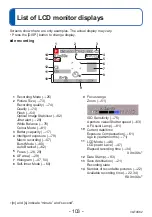 Preview for 103 page of Panasonic Lumix DMC-LZ20 Operating Instructions Manual