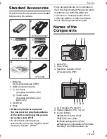 Preview for 9 page of Panasonic Lumix DMC-LZ3 Operating Instructions Manual