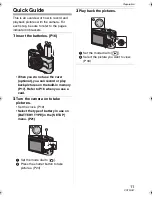 Preview for 11 page of Panasonic Lumix DMC-LZ3 Operating Instructions Manual