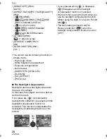 Preview for 28 page of Panasonic Lumix DMC-LZ3 Operating Instructions Manual