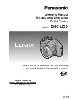 Panasonic Lumix DMC-LZ30 Owner'S Manual предпросмотр