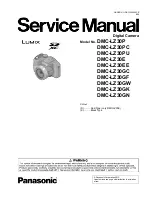 Preview for 1 page of Panasonic Lumix DMC-LZ30P Service Manual