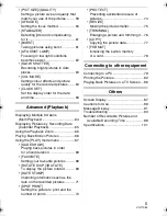 Preview for 5 page of Panasonic Lumix DMC-LZ7 Operating Instructions Manual