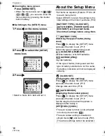 Preview for 18 page of Panasonic Lumix DMC-LZ7 Operating Instructions Manual