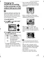 Preview for 41 page of Panasonic Lumix DMC-LZ7 Operating Instructions Manual