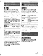 Preview for 63 page of Panasonic Lumix DMC-LZ7 Operating Instructions Manual