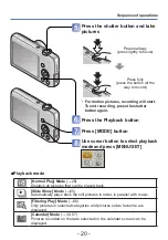 Preview for 20 page of Panasonic Lumix DMC-S2 Operating Instructions Manual