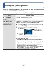 Предварительный просмотр 35 страницы Panasonic Lumix DMC-S2 Operating Instructions Manual