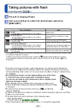 Preview for 45 page of Panasonic Lumix DMC-S2 Operating Instructions Manual