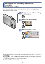 Preview for 49 page of Panasonic Lumix DMC-S2 Operating Instructions Manual
