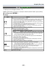 Preview for 60 page of Panasonic Lumix DMC-S2 Operating Instructions Manual