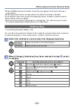 Preview for 66 page of Panasonic Lumix DMC-S2 Operating Instructions Manual