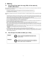 Предварительный просмотр 5 страницы Panasonic Lumix DMC-S2EB Service Manual